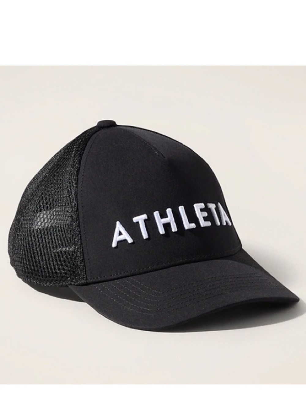 Athleta Black Trucker Hat - NWOT - Picture 1 of 9